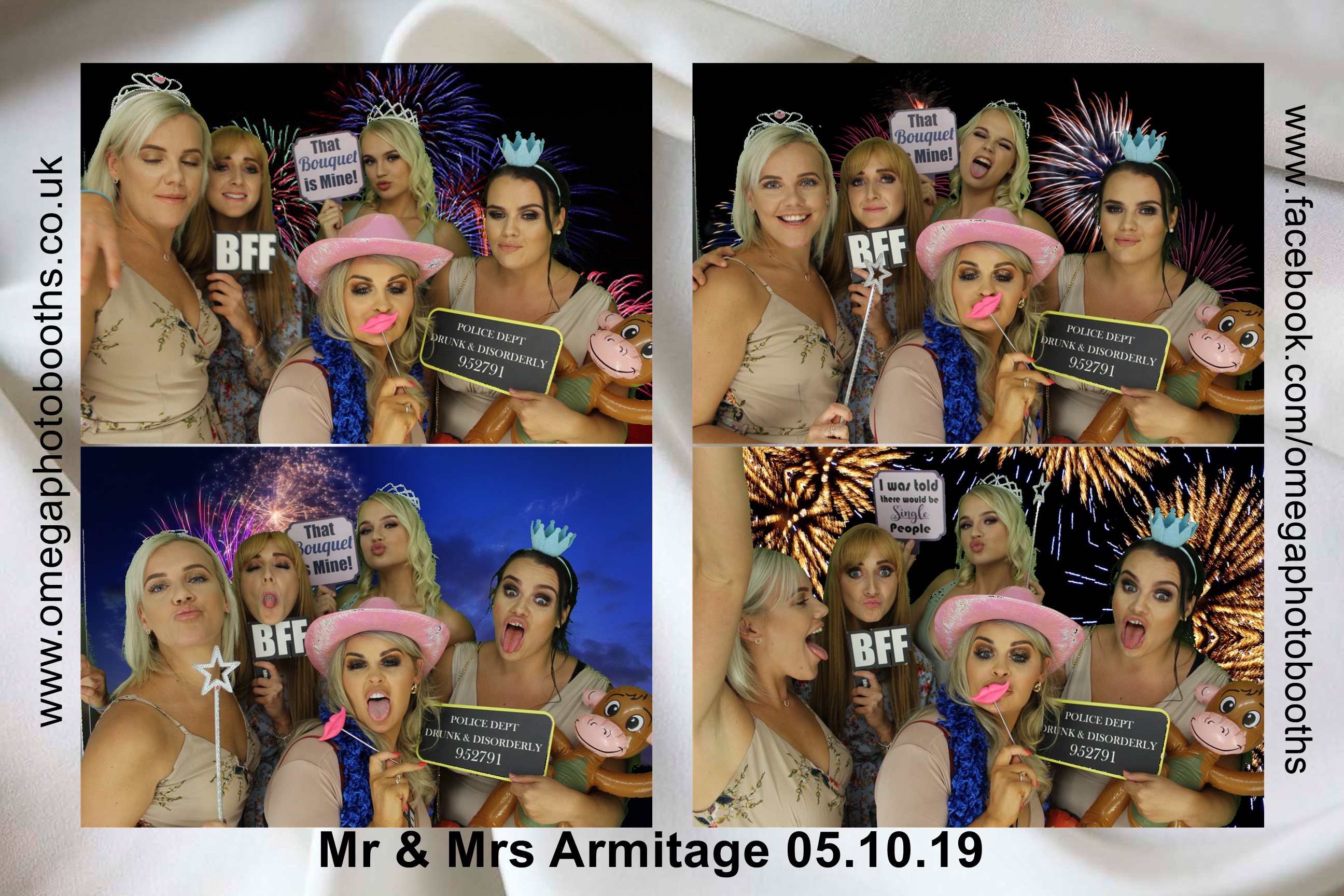 Mr & Mrs Armitage | View more photos from the event at gallery.omegaphotobooths.co.uk/u/Omega-Photobooths/Mr-Mrs-Armitage